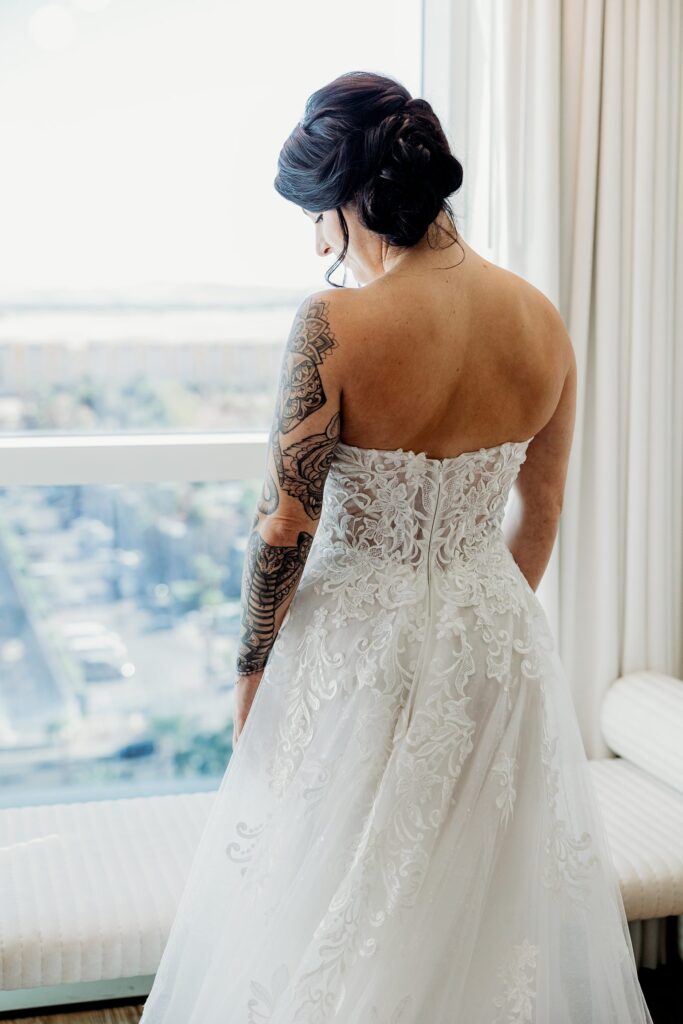 Indoor bridal portraits in Las Vegas