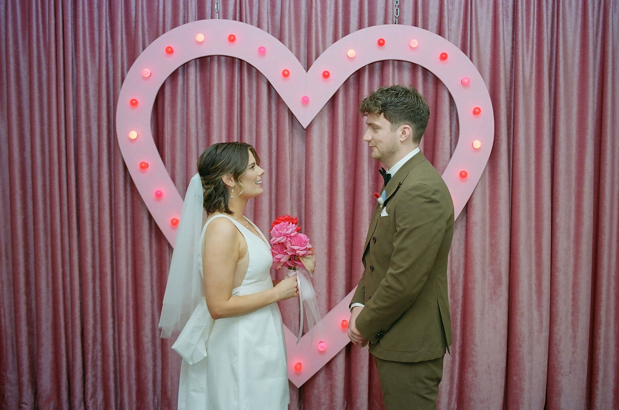 From the UK to the Vegas Strip: Lauren & Paul’s Vintage Las Vegas Elopement Adventure!