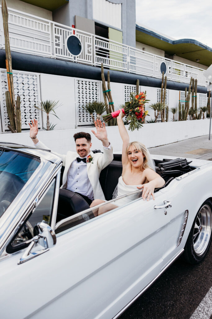 Colorful, Carefree Las Vegas Bridal Portraits You’ll Be Obsessed With