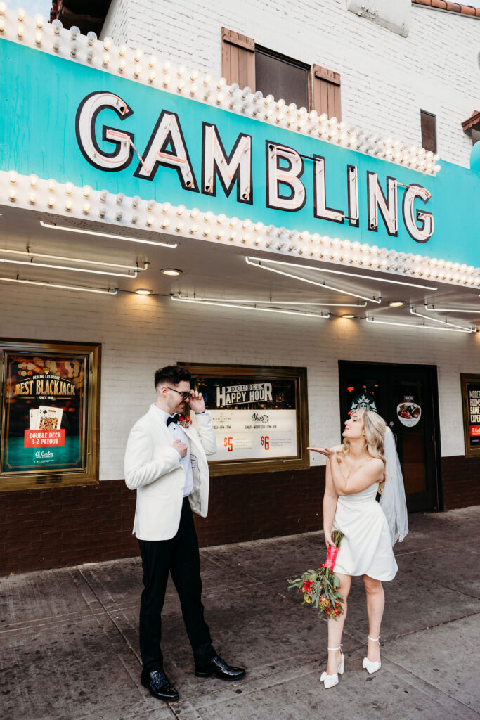 fun and playful couple session in las vegas