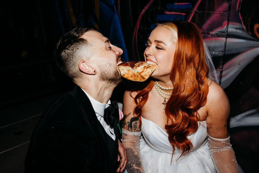 Katie & Ash Turned Their Las Vegas Bridal Session Into A Full-Blown Party!
