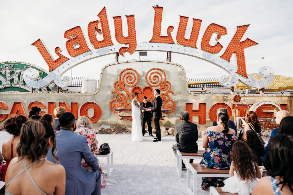 Planning a Neon Museum Elopement? Here’s Exactly What It Can Look Like