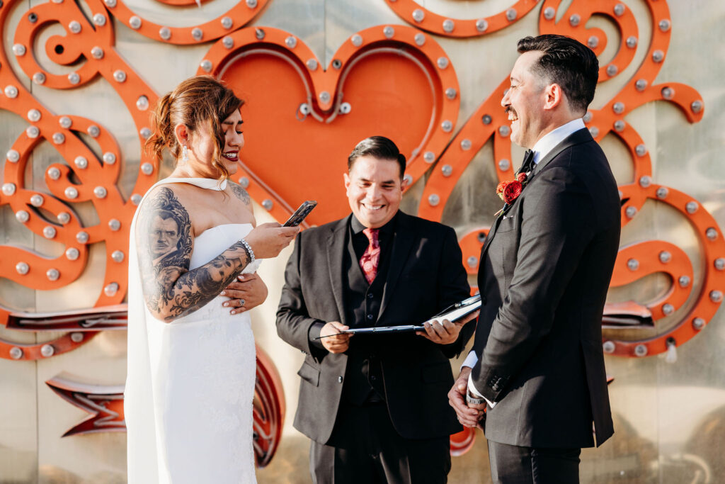 Planning a Neon Museum Elopement? Here’s Exactly What It Can Look Like