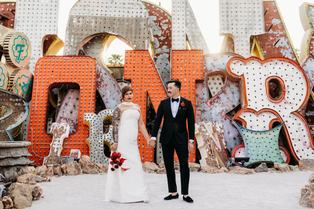Planning a Neon Museum Elopement? Here’s Exactly What It Can Look Like