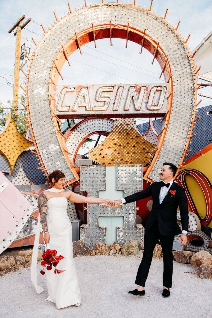Planning a Neon Museum Elopement? Here’s Exactly What It Can Look Like