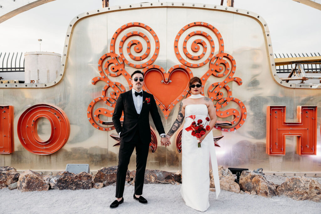 Planning a Neon Museum Elopement? Here’s Exactly What It Can Look Like