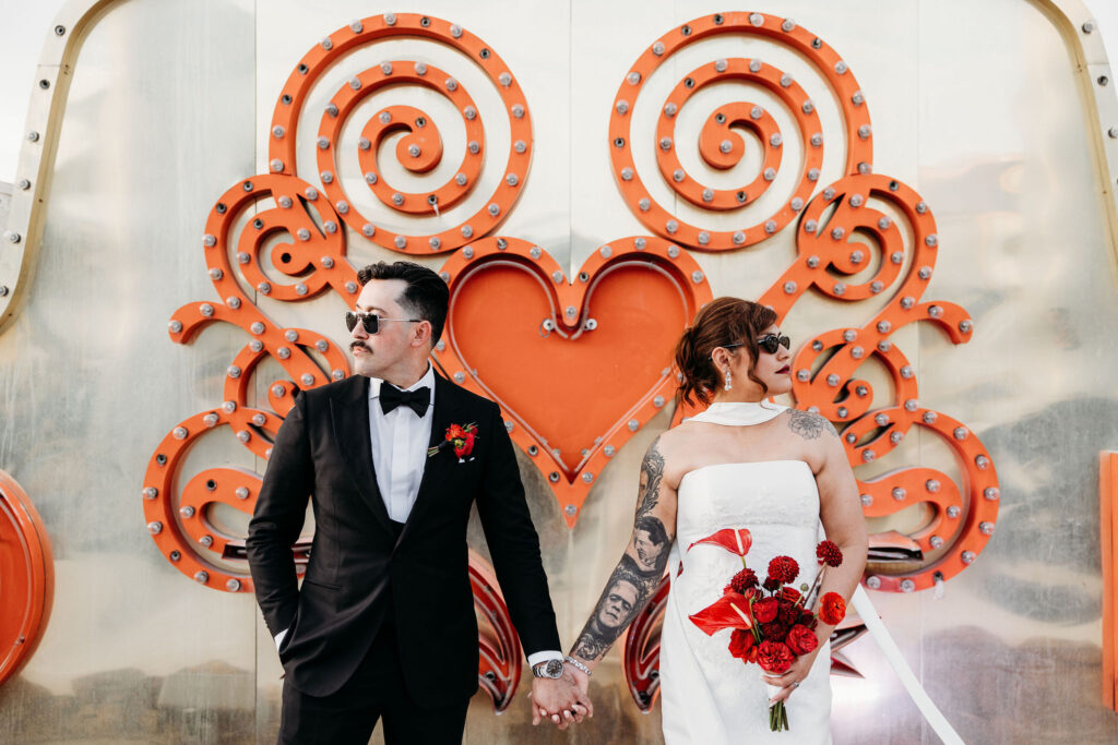 couple posing during their bridal session