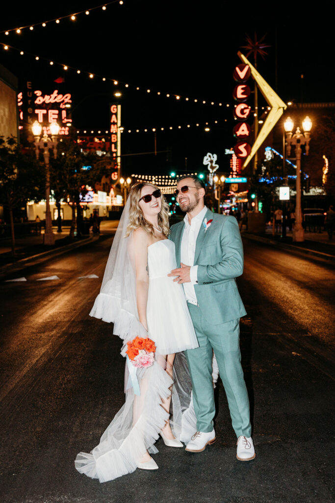 fun photoshoot in vegas