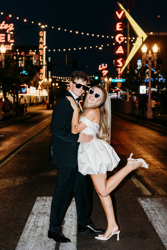 Stunning picture of the bride and groom at their bridal session