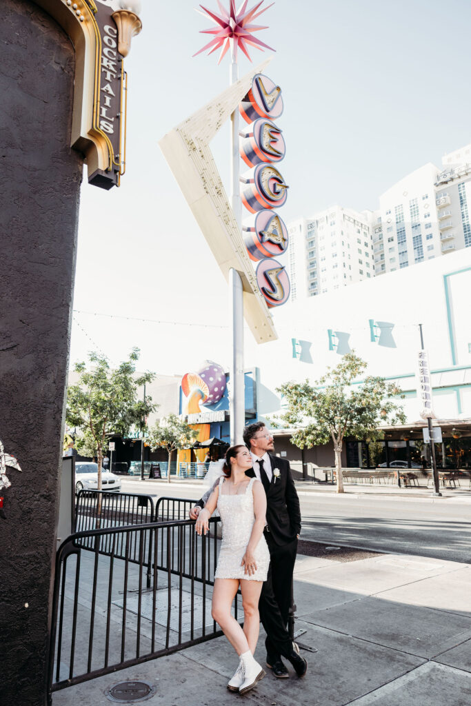 Stunning bridal session in downtown Las Vegas Vegas