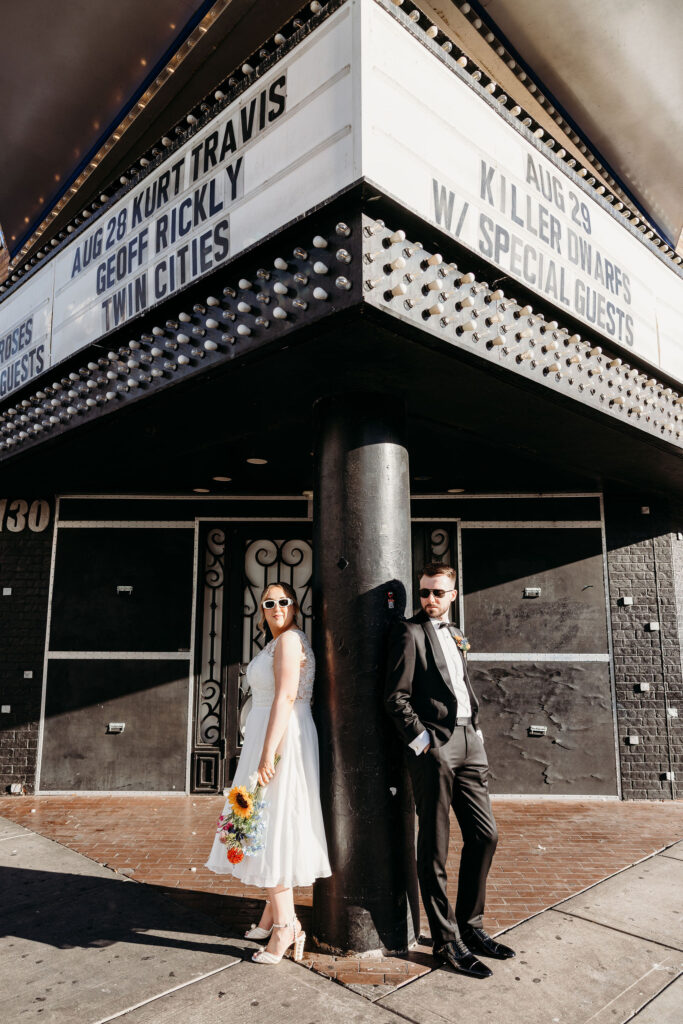 happy couple at their dream photoshoot