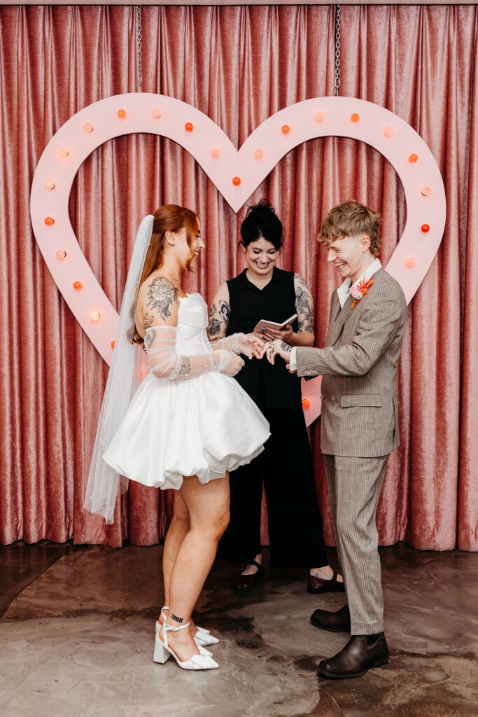 Charlie & Rebecca Playful Vegas Elopement at Sure Thing Chapel