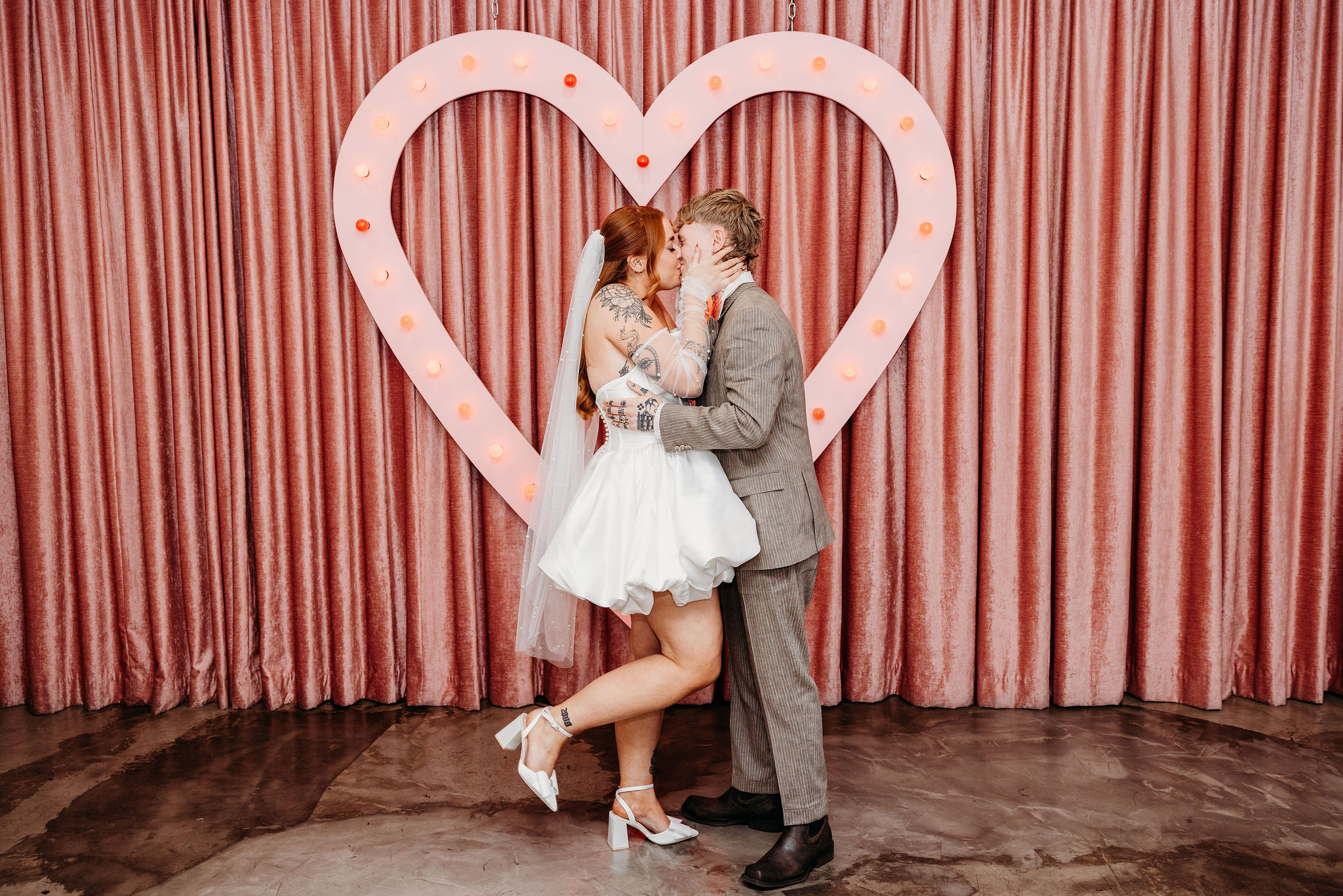 Charlie & Rebecca Playful Vegas Elopement at Sure Thing Chapel