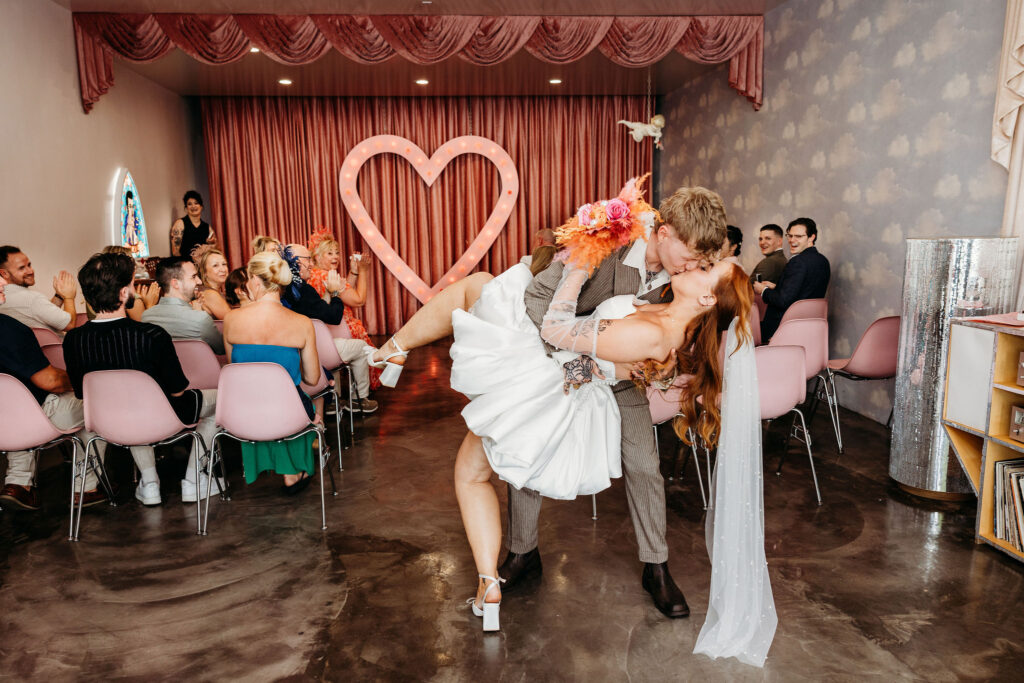 Charlie & Rebecca Playful Vegas Elopement at Sure Thing Chapel