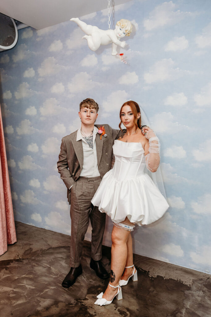 Charlie & Rebecca Playful Vegas Elopement at Sure Thing Chapel