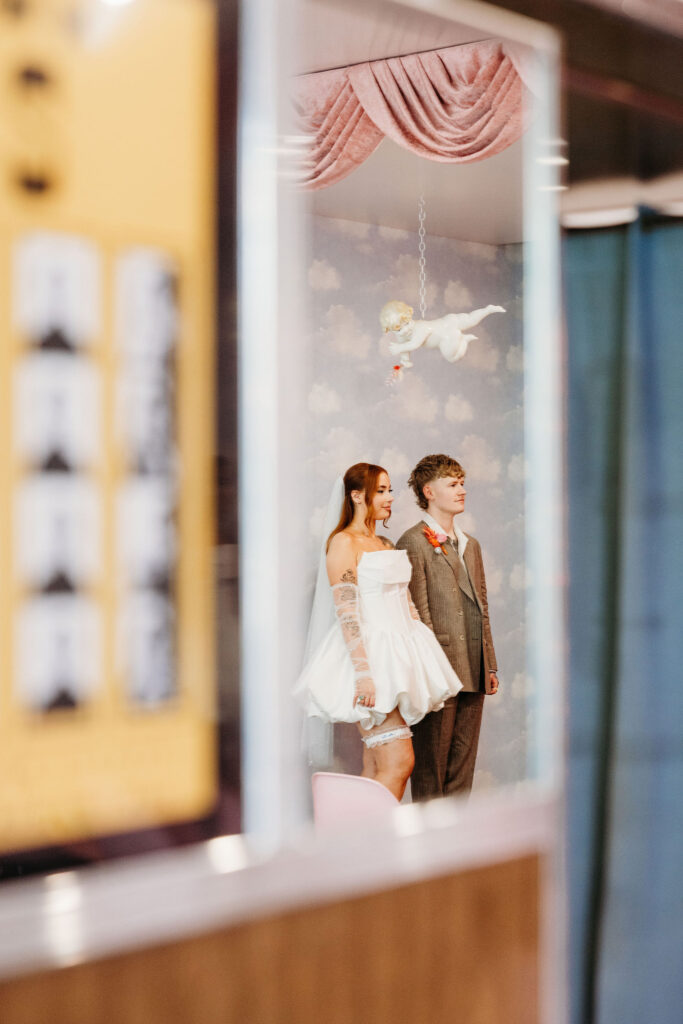 happy couple at their dream elopement