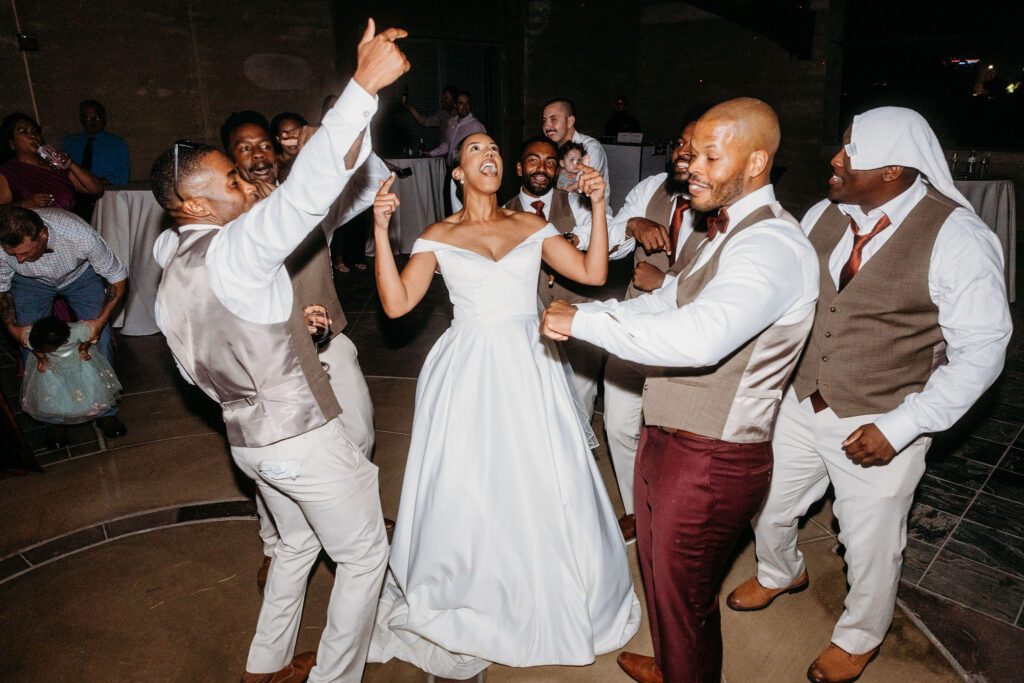 Rachel & Shadaveon’s Warm, Colorful Fall Wedding at Springs Preserve