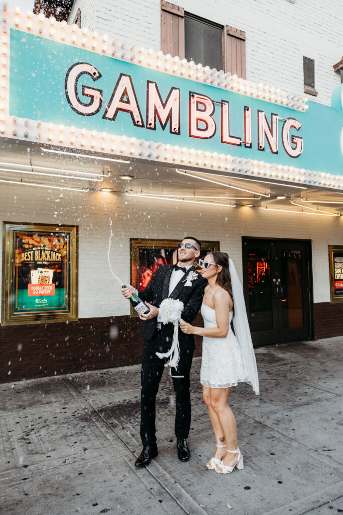 fun bridal session in DTLV