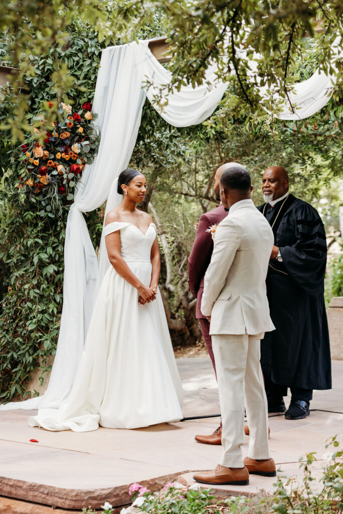 intimate wedding ceremony in las vegas