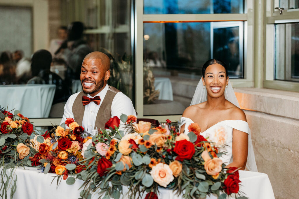 Rachel & Shadaveon’s Warm, Colorful Fall Wedding at Springs Preserve