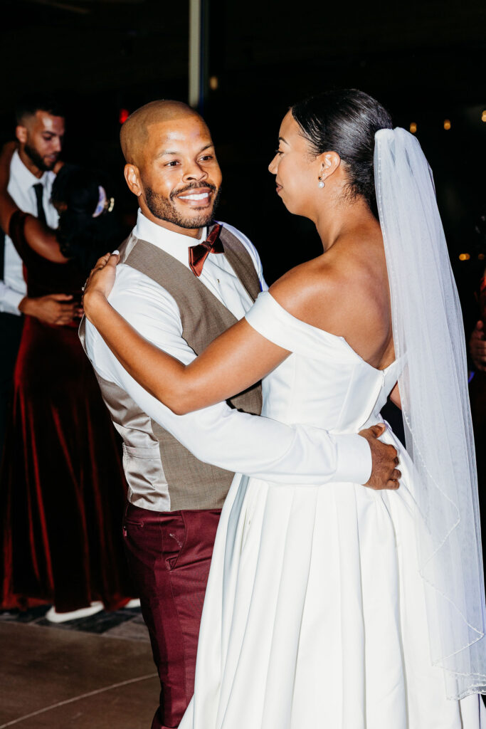 Rachel & Shadaveon’s Warm, Colorful Fall Wedding at Springs Preserve