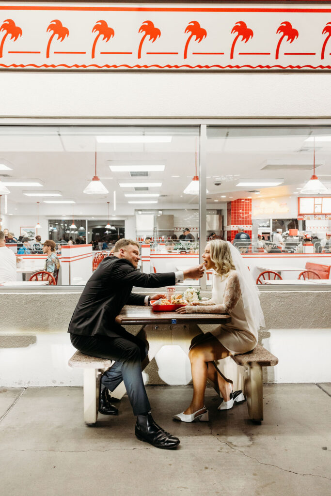 Vintage Vegas Romance: Molly & Mitch’s Little White Chapel Elopement