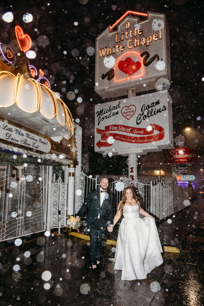 Playful bridal portraits in Las Vegas
