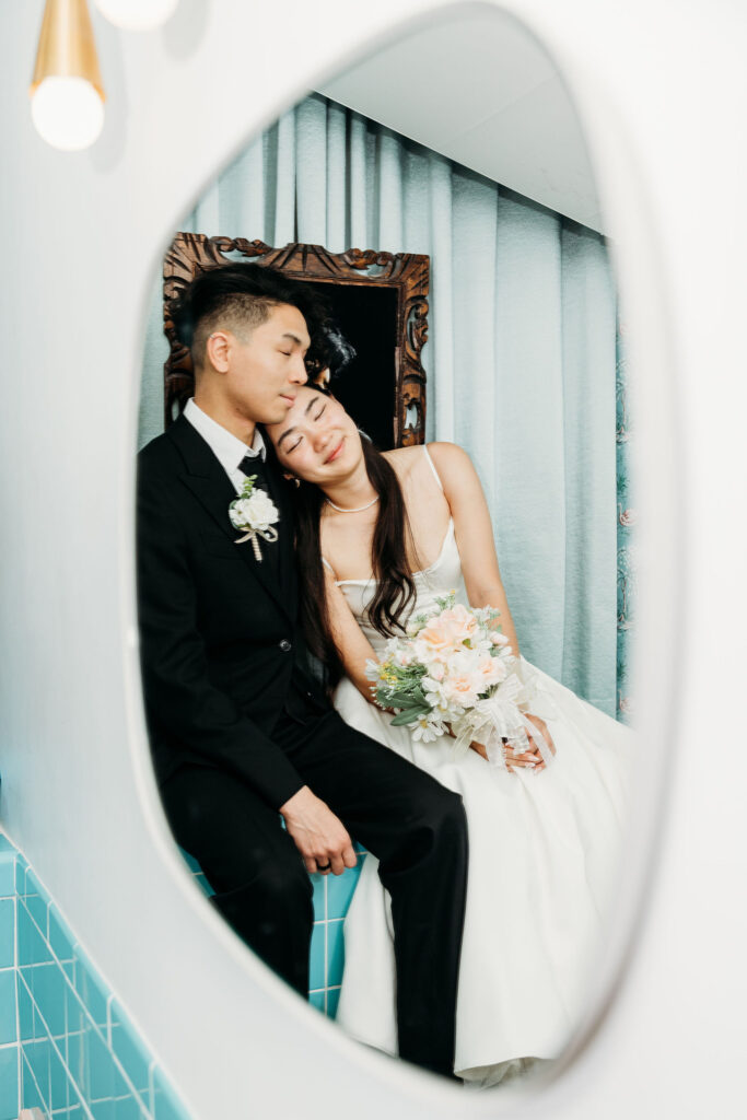 A Playful Las Vegas Vow Renewal at Sure Thing Chapel | Edith & Ryan