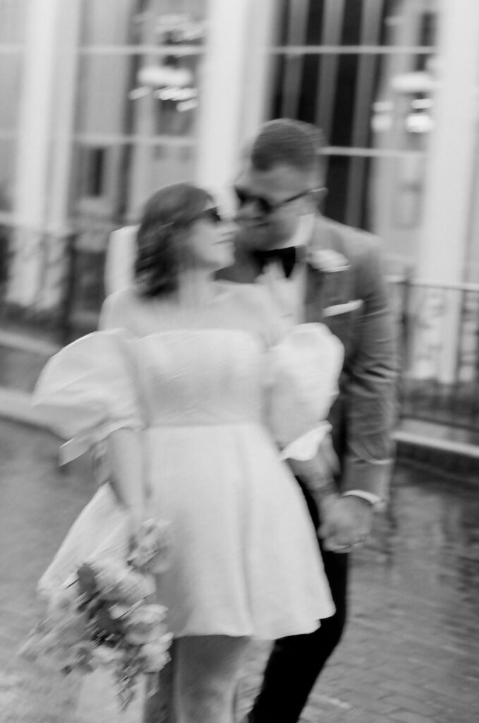 cute picture of the newlyweds at their dream session