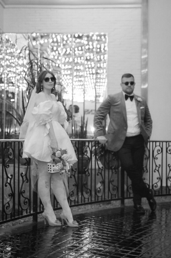 Iconic Las Vegas Elopement at Little White Wedding Chapel | Sophie & James