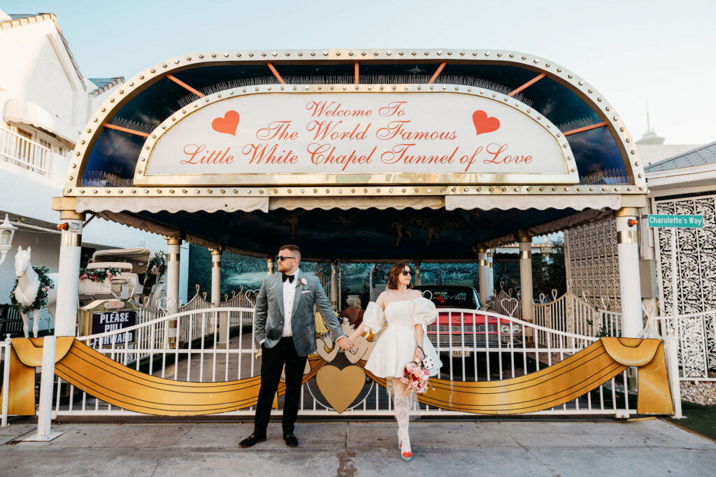 bride and groom at their dream elopement