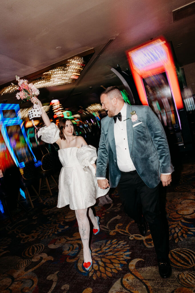 Iconic Las Vegas Elopement at Little White Wedding Chapel | Sophie & James