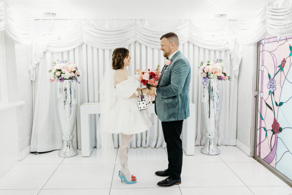 intimate elopement ceremony