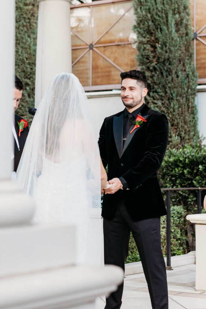 A Classic Juno Gardens Wedding at Caesars Palace | Abby & Andrew’s Las Vegas Celebration