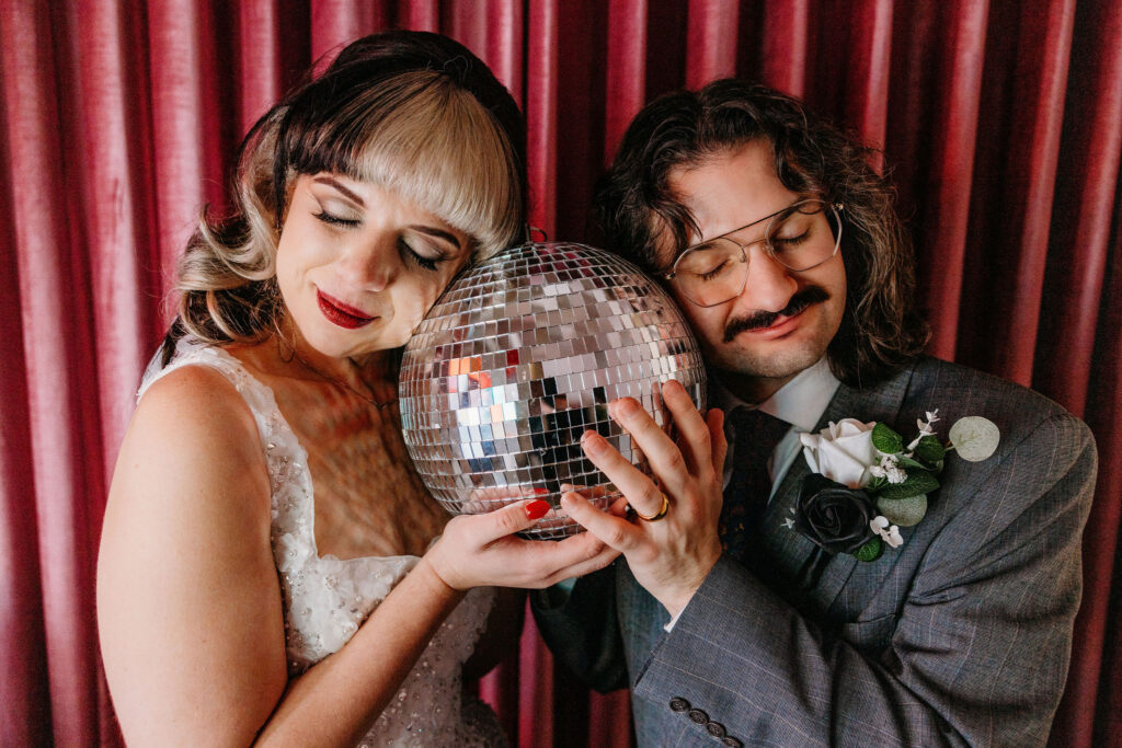 Playful bridal portraits in Las Vegas