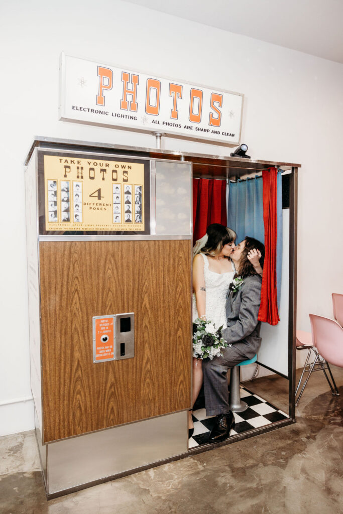 Desiree & Ryan’s Artsy Las Vegas Elopement at Sure Thing Chapel and Fremont Street