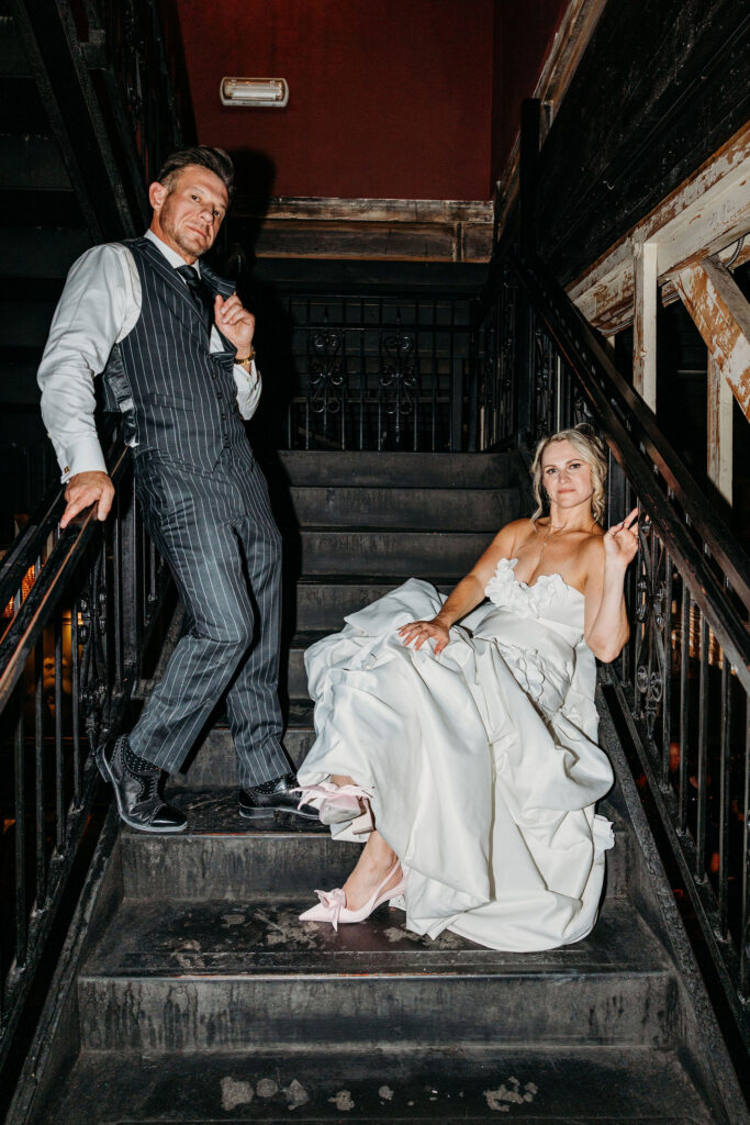 Neon Lights & After Party Vibes: Jessica & Patrick’s Neon Museum Wedding in Las Vegas