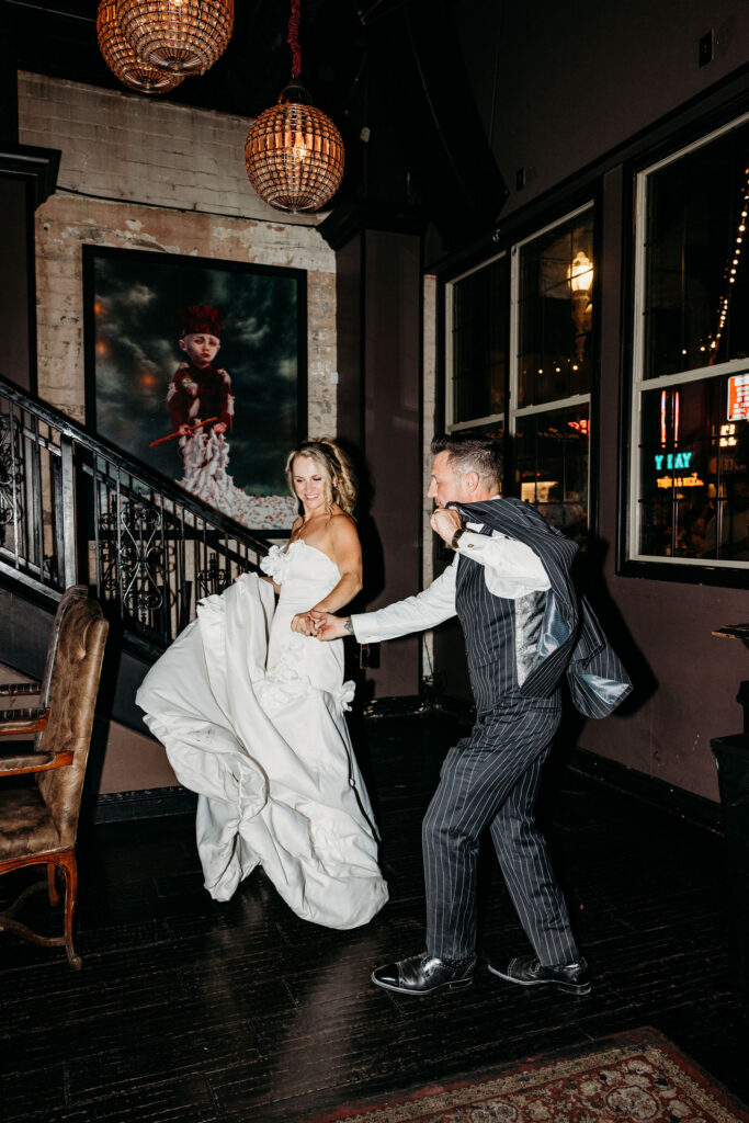 Neon Lights & After Party Vibes: Jessica & Patrick’s Neon Museum Wedding in Las Vegas