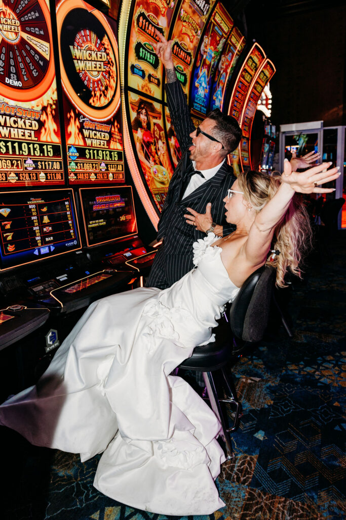 Neon Lights & After Party Vibes: Jessica & Patrick’s Neon Museum Wedding in Las Vegas
