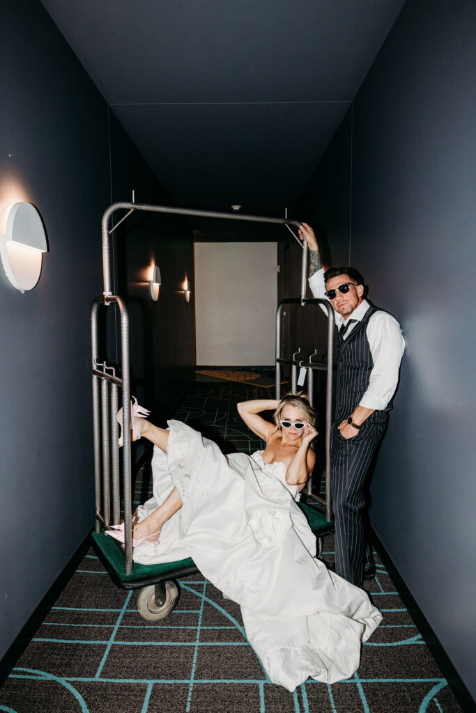 Neon Lights & After Party Vibes: Jessica & Patrick’s Neon Museum Wedding in Las Vegas