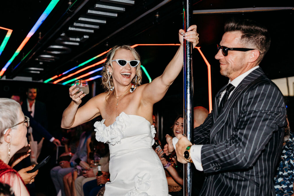 Neon Lights & After Party Vibes: Jessica & Patrick’s Neon Museum Wedding in Las Vegas