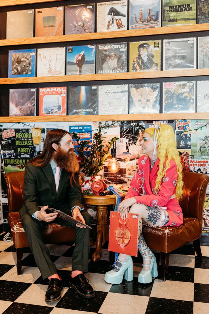 A Wild & Iconic Hellvis Wedding at Sure Thing Chapel in Las Vegas