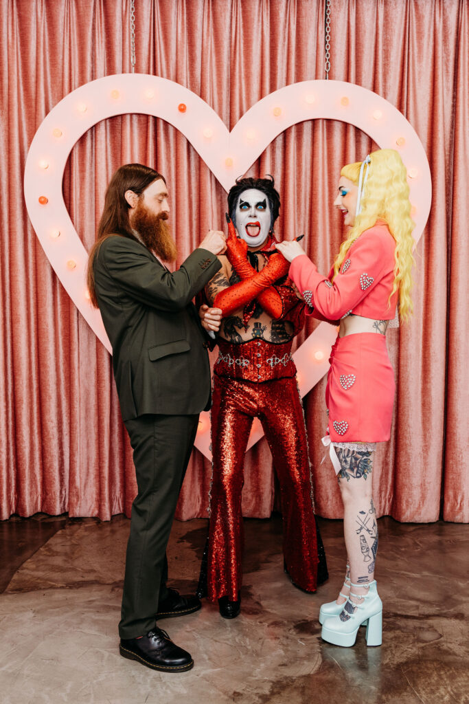 A Wild & Iconic Hellvis Wedding at Sure Thing Chapel in Las Vegas