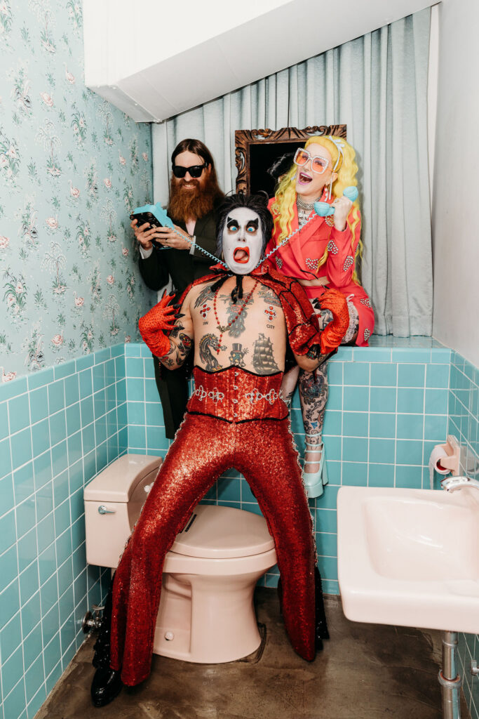 A Wild & Iconic Hellvis Wedding at Sure Thing Chapel in Las Vegas