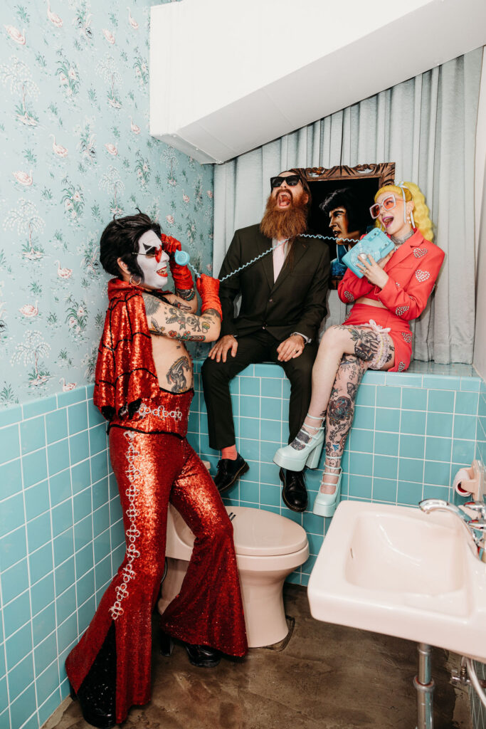 A Wild & Iconic Hellvis Wedding at Sure Thing Chapel in Las Vegas