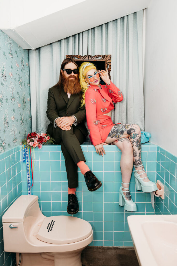 bridal portraits at sure thing chapel