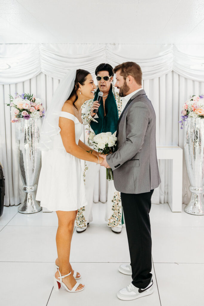 The Perfect Las Vegas Elvis Wedding with Rock N Romance at LWC