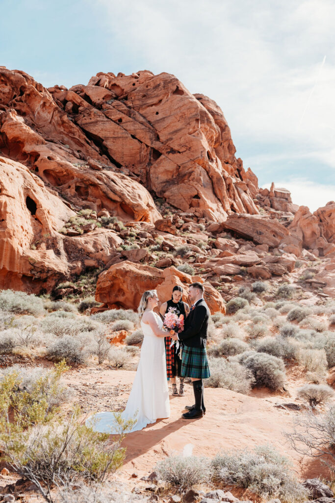 How Hellbent Hitchings Creates Epic Las Vegas Desert Elopements in the Middle of Nowhere