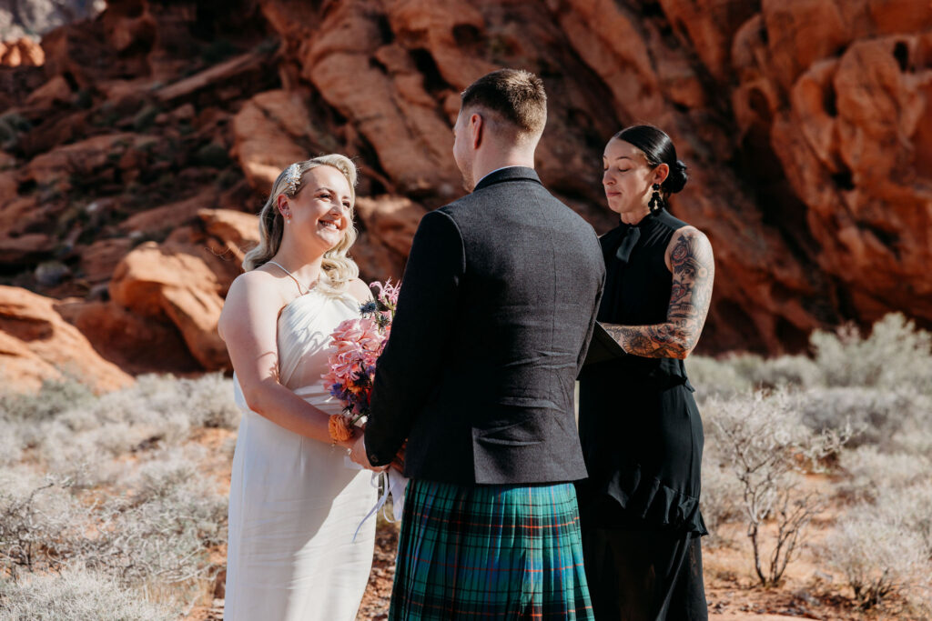 intimate wedding ceremony