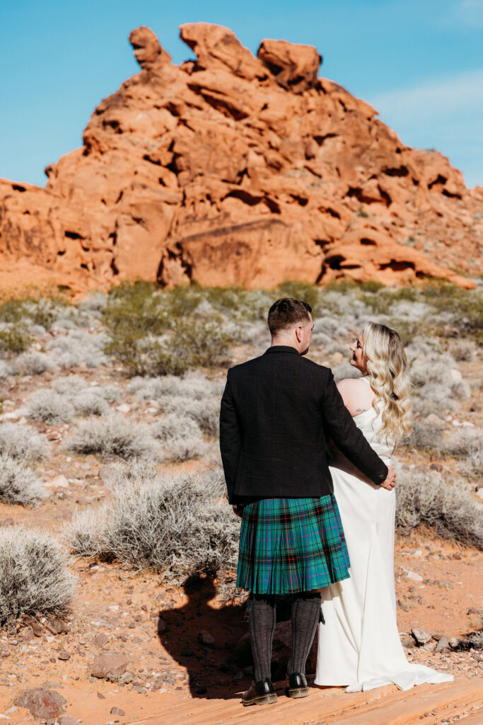 How Hellbent Hitchings Creates Epic Las Vegas Desert Elopements in the Middle of Nowhere